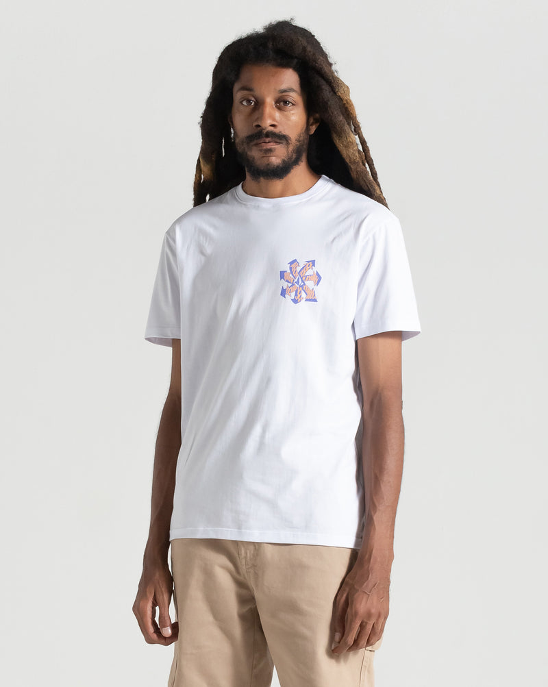 Camiseta Volcom Typhoon Branca