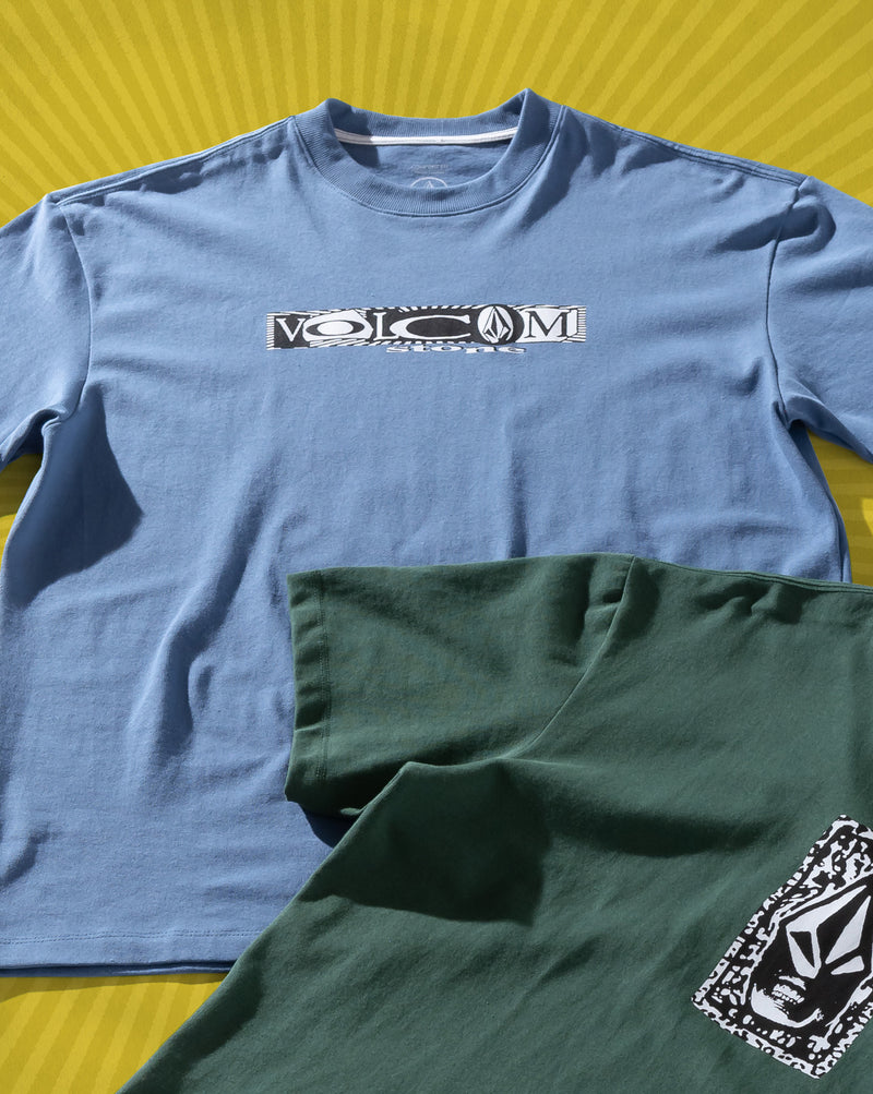 Camiseta Volcom Comfort Critter Azul