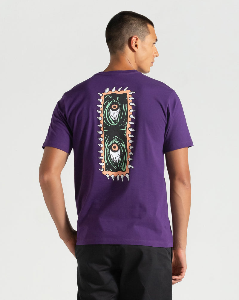 Camiseta Volcom Eye Rust Roxa