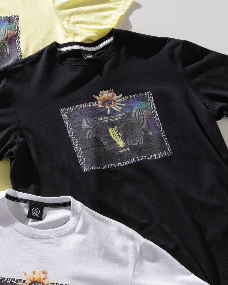 Camiseta Volcom Eye Can See Preta