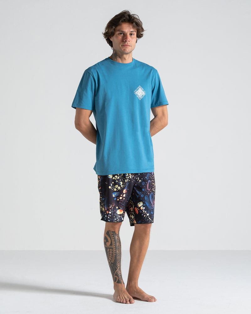Camiseta Volcom Obtical Azul