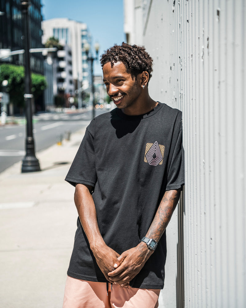 Camiseta Volcom Plated Preta