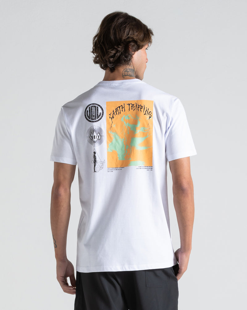 Camiseta Volcom Distance Branca