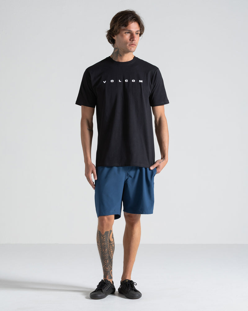Camiseta Volcom Yewwro Preto