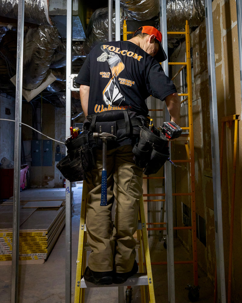 Camiseta Volcom Enamel Preta