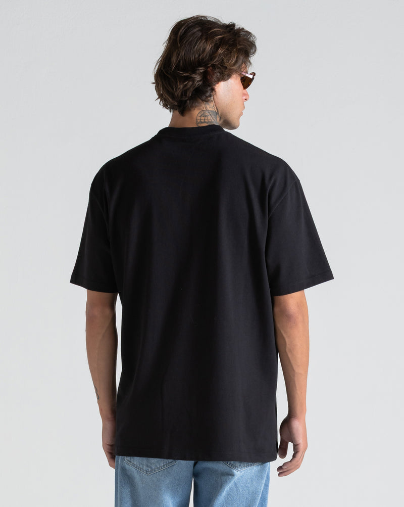 Camiseta Comfort Fit Volcom Classics Preta