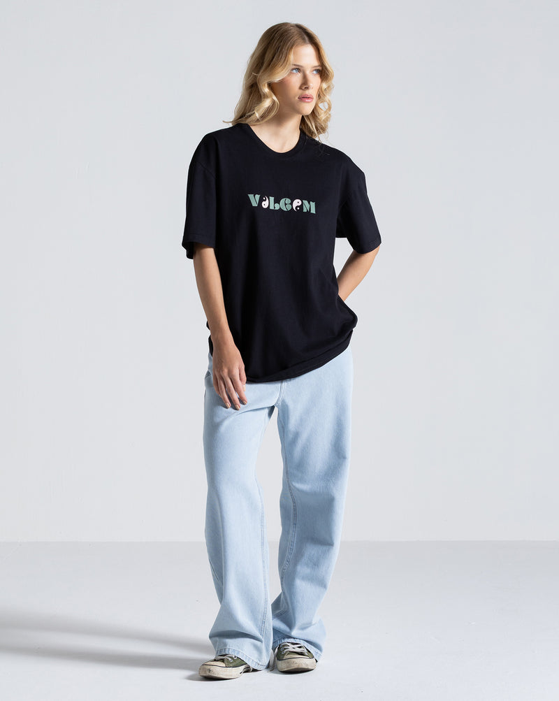 Camiseta Volcom Stone Art Up Preta