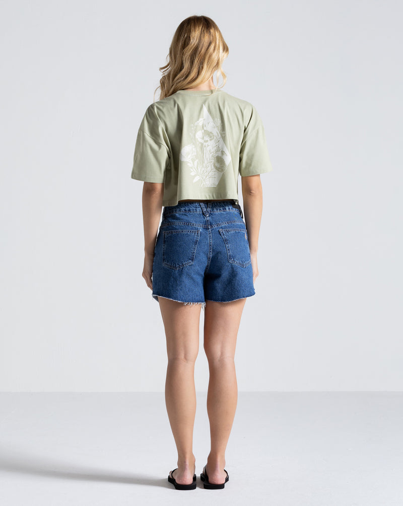 Camiseta Volcom Pitch It To Me Verde