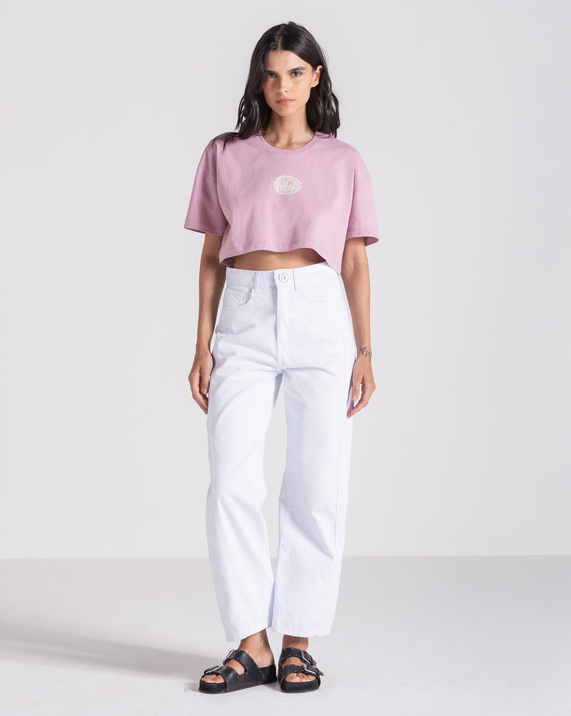 Camiseta Volcom Hang It Up Rosa