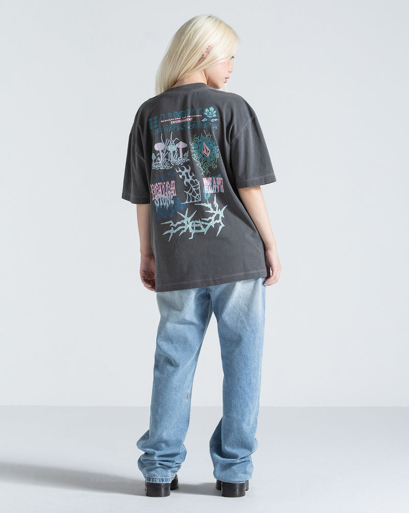 Camiseta Especial Volcom Stone Art Preta