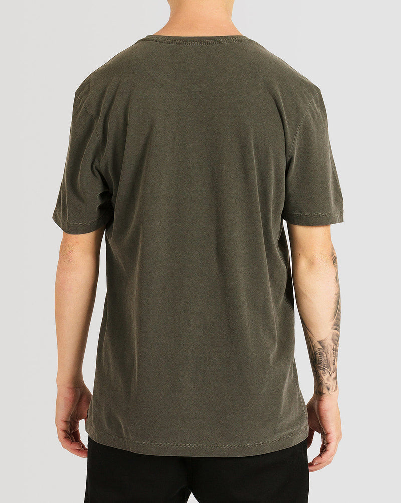 Camiseta Volcom Especial Manga Curta Solid Stone Cinza