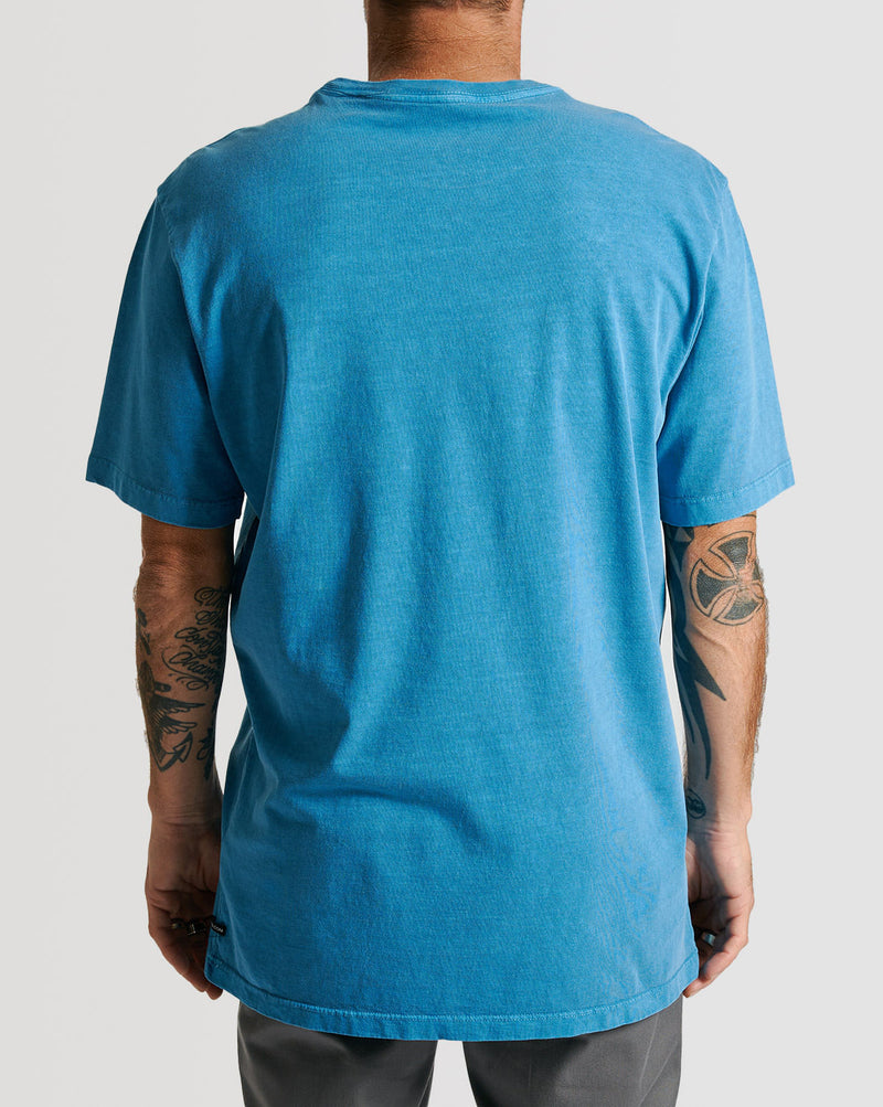 Camiseta Volcom Regular Solid Stone Azul
