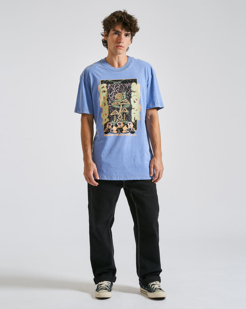 Camiseta Volcom Splarg Azul