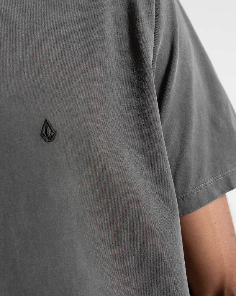Camiseta Volcom Solid Stone Chumbo