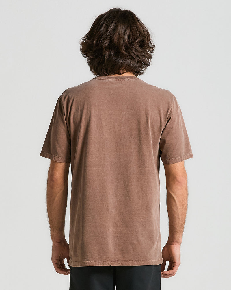 Camiseta Volcom Solid Stone Marrom