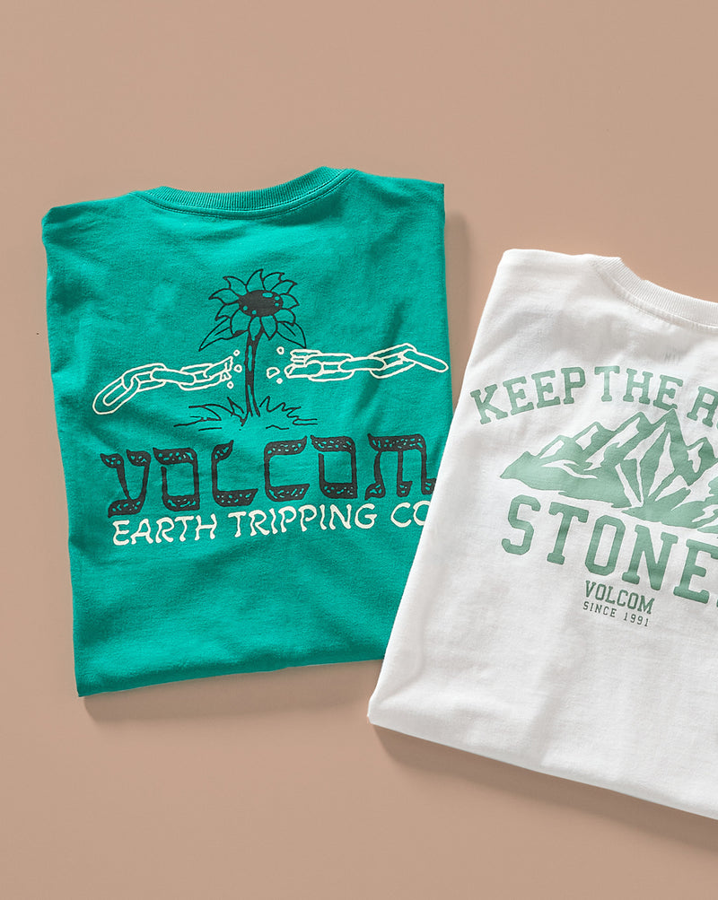 Camiseta Volcom Perseverance Verde