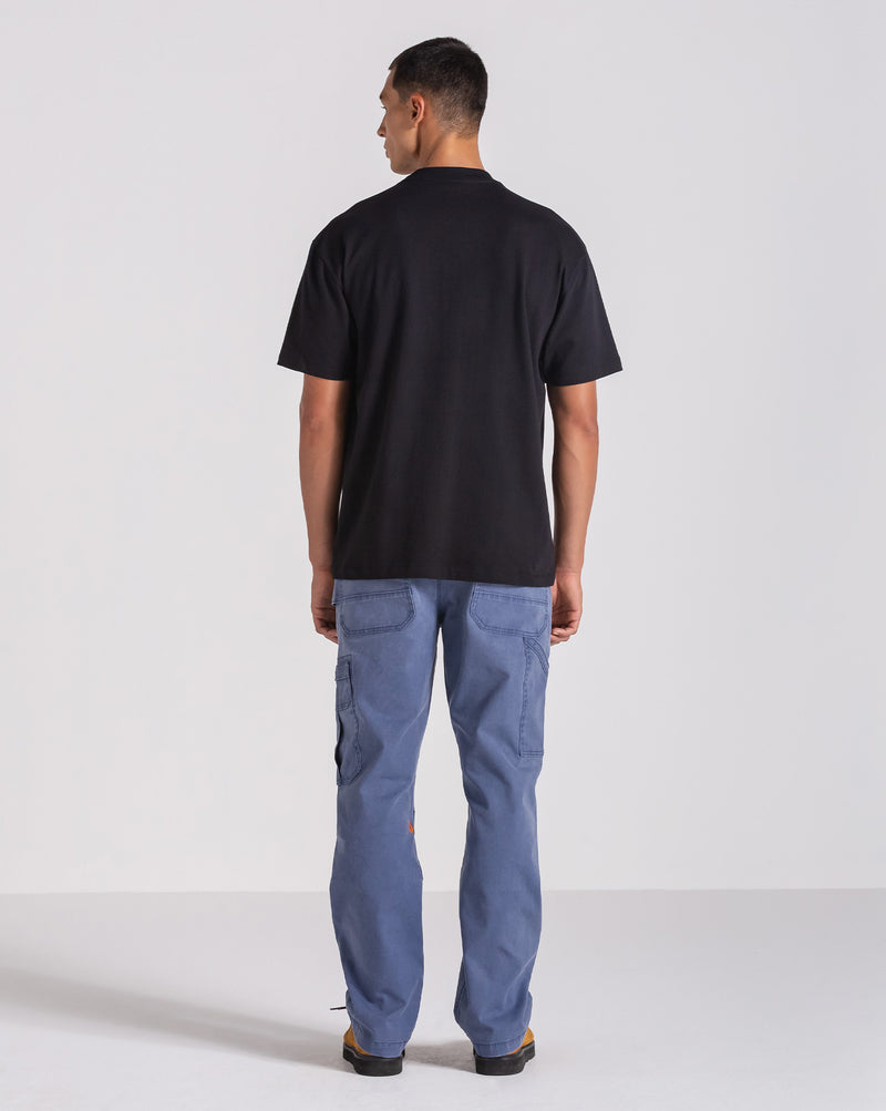 Camiseta Comfort Fit Volcom Workwear Certified Preta