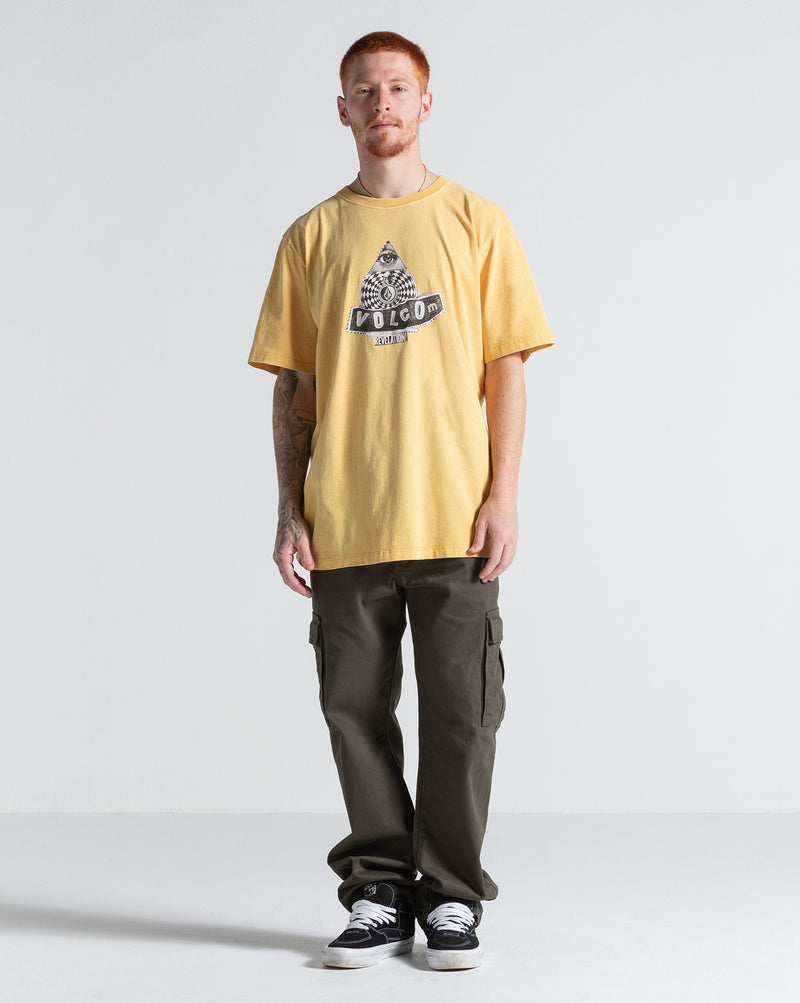 Camiseta Especial Volcom Revelation Amarela