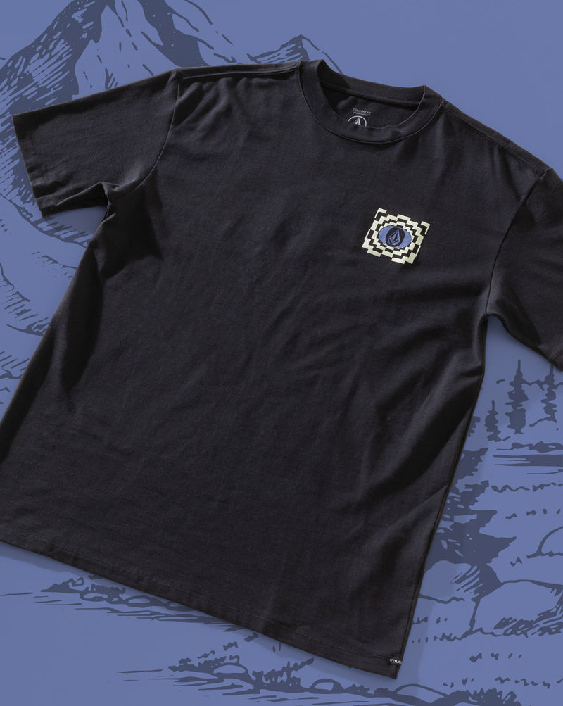Camiseta Comfort Fit Volcom Humble Preta