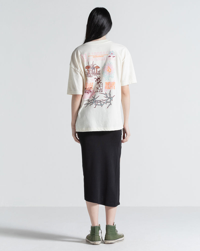 Camiseta Especial Stone Art Off White