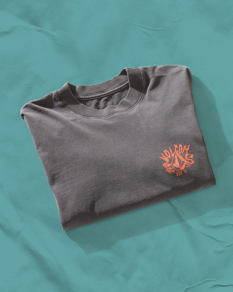 Camiseta Especial Volcom Tiger Preta