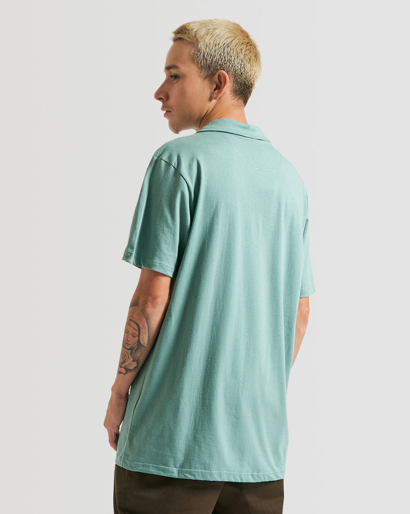 Polo Volcom Solid Stone Verde