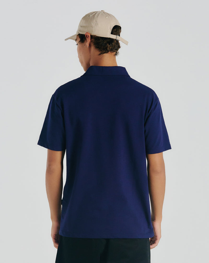 Polo Volcom Classic Stone Marinho