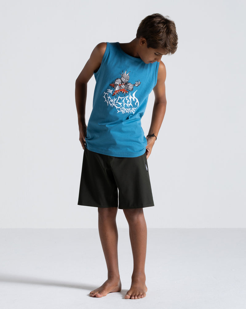 Regata Volcom Spikesnight Juvenil Azul