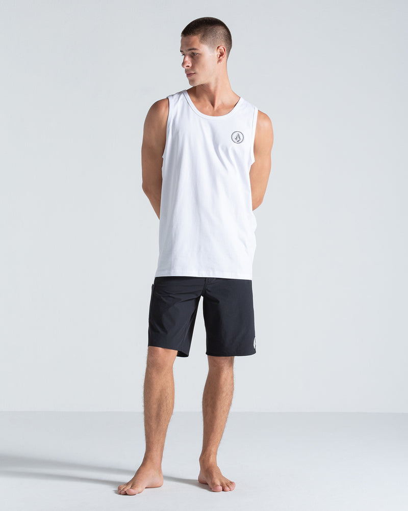Regata Volcom Circle Stone Branca
