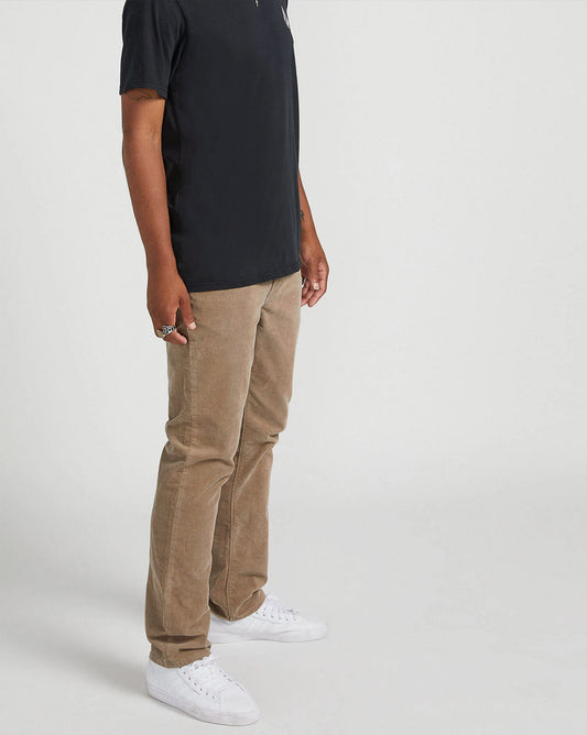 Calça Jeans Volcom Solver Bege