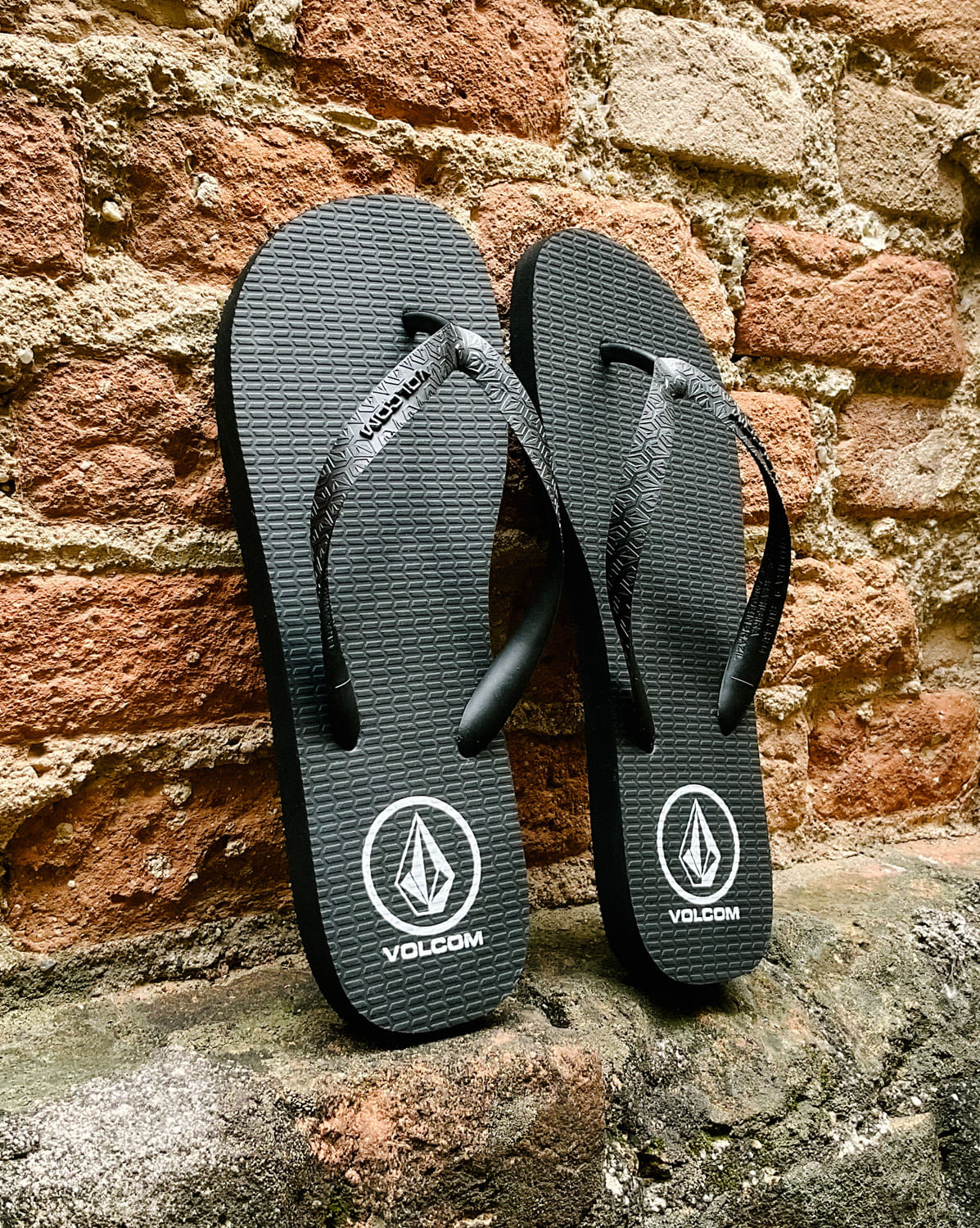 Chinelo Volcom Rocker Preto