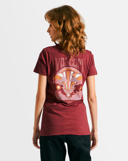 Camiseta Volcom Harley and J Vinho