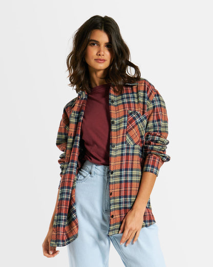 Camisa Volcom Plaid To Meet You Xadrez