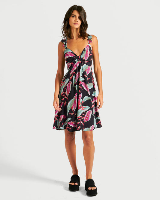 Vestido Volcom Palms Away Floral