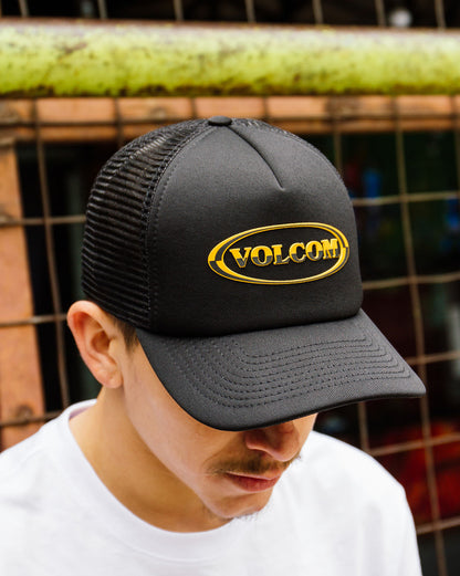 Boné Volcom Ovalton Trucker Preto