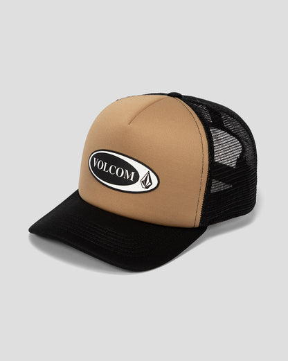 Boné Volcom Oval It Trucker Preto