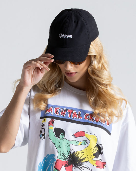Boné Volcom Cursive Preto