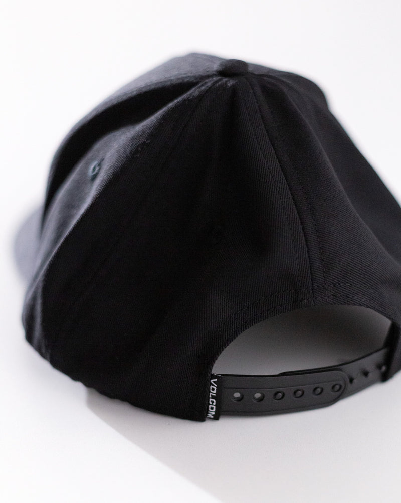 Boné Volcom Embossed Stone Preto