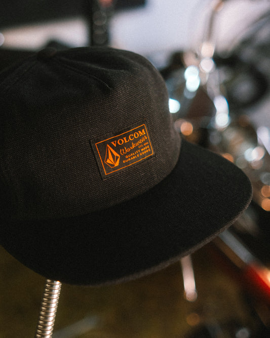 Boné Volcom Diamond Plate Workwear Preto