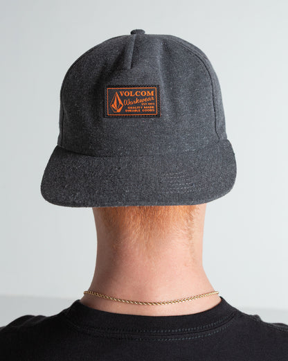Boné Volcom Workwear Cinza Chumbo