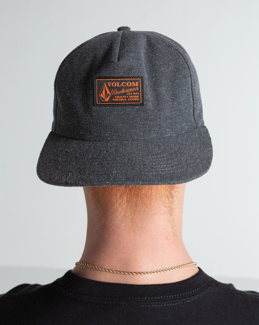 Boné Volcom Workwear Cinza Chumbo