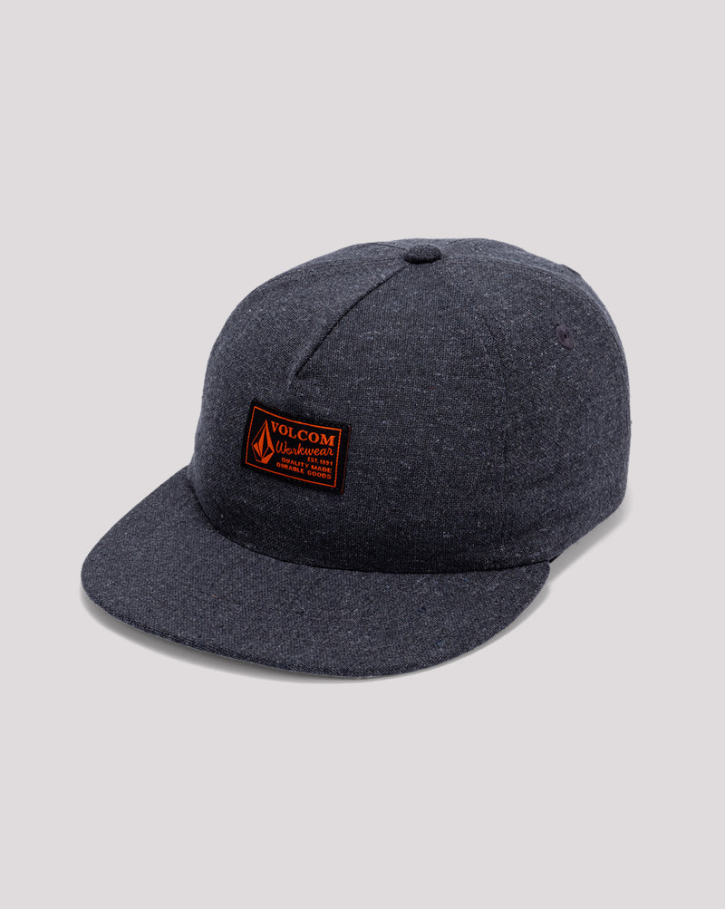 Boné Volcom Workwear Cinza Chumbo