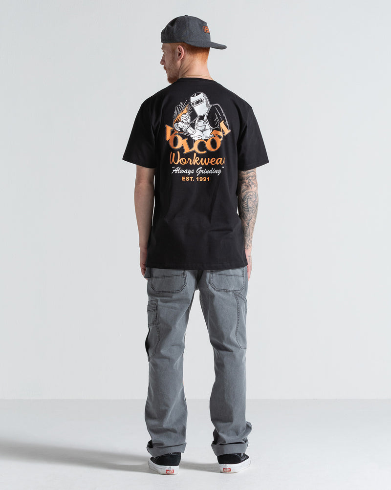 Boné Volcom Workwear Cinza Chumbo