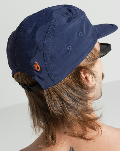 Boné Volcom FA x Alucinandinho J Fox Azul Marinho