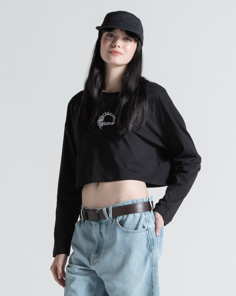 Boné Volcom Circle Stone Preto