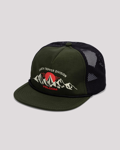 Boné Volcom Earth Tripper Verde Oliva