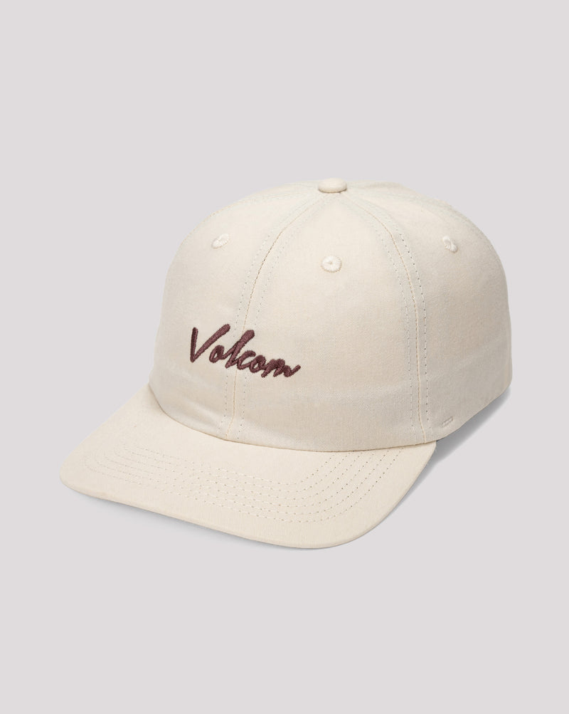 Boné Volcom Wonder Stone Off White