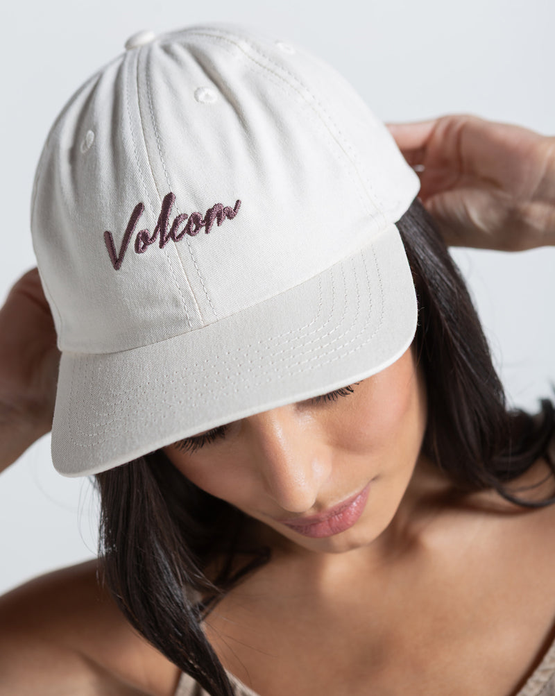 Boné Volcom Wonder Stone Off White