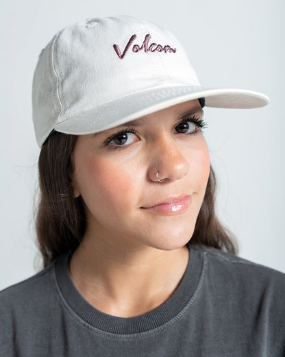 Boné Volcom Wonder Stone Off White