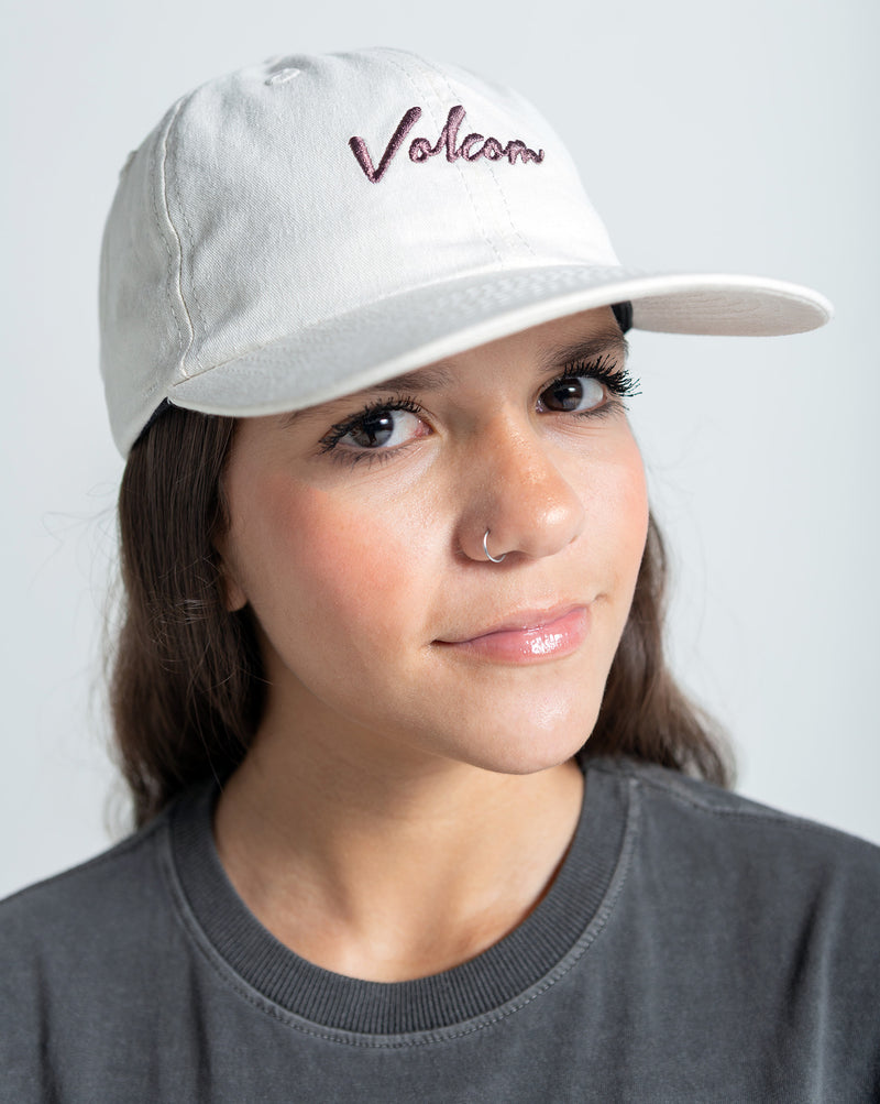 Boné Volcom Wonder Stone Off White